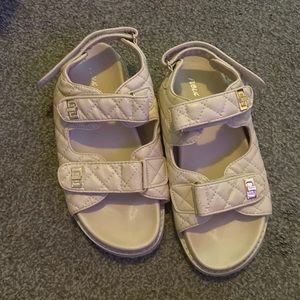 Velcro sandals